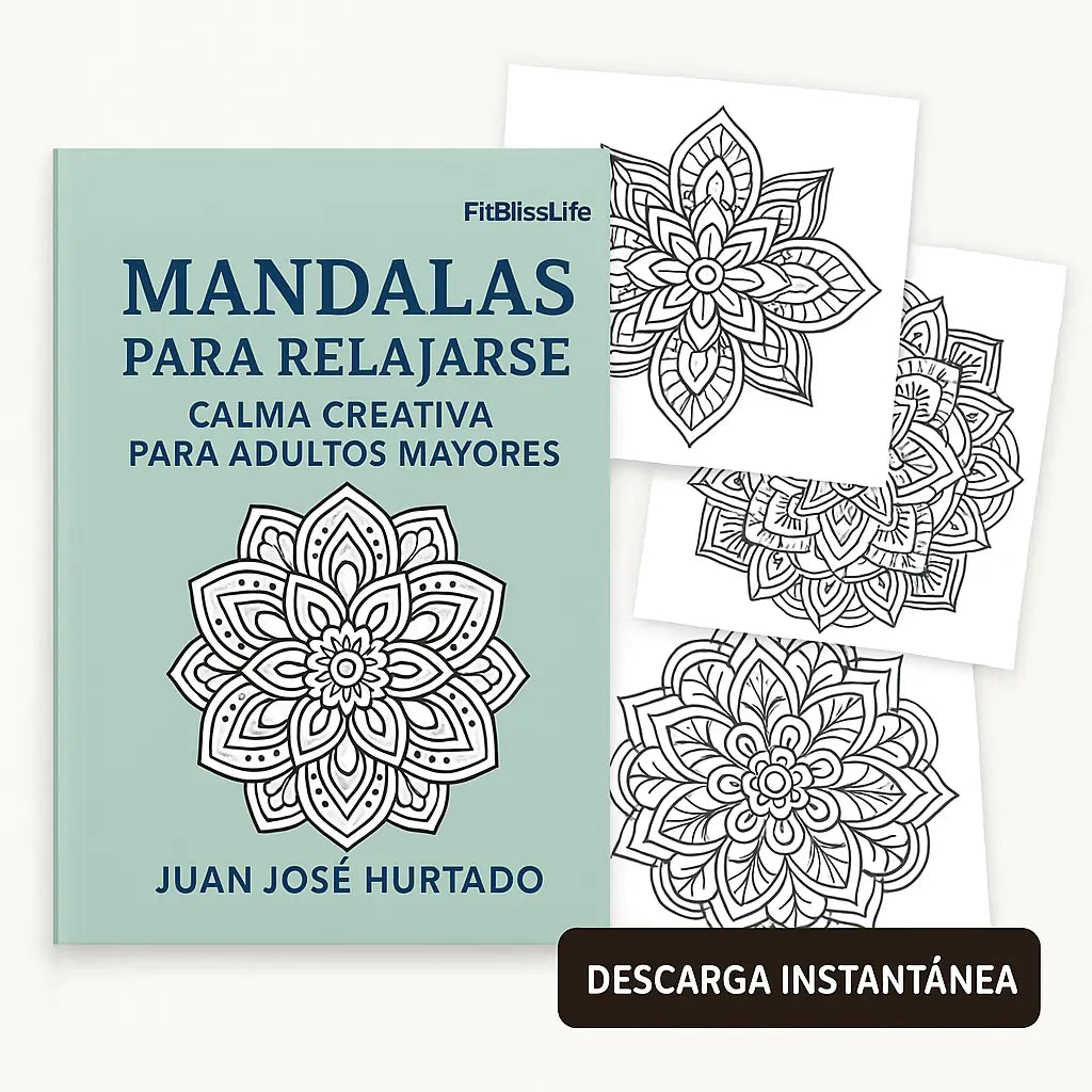 Mandalas para Adultos Mayores – PDF Imprimible Relajante