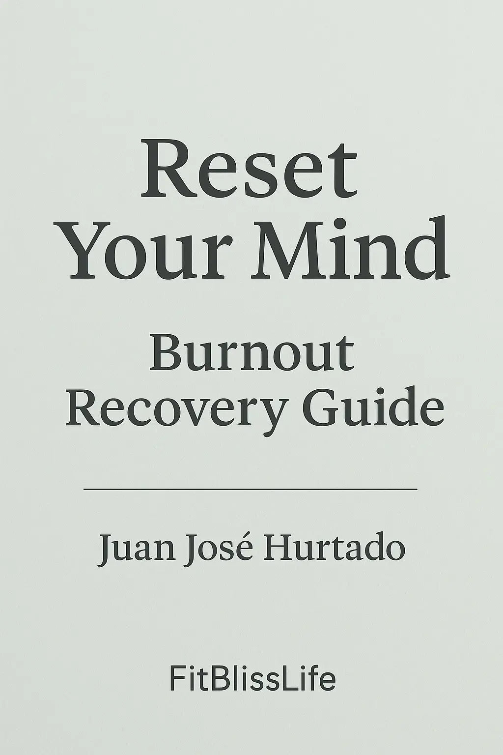 Reset your mind