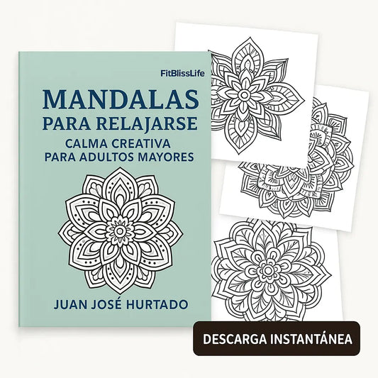 Mandalas para Adultos Mayores – PDF Imprimible Relajante