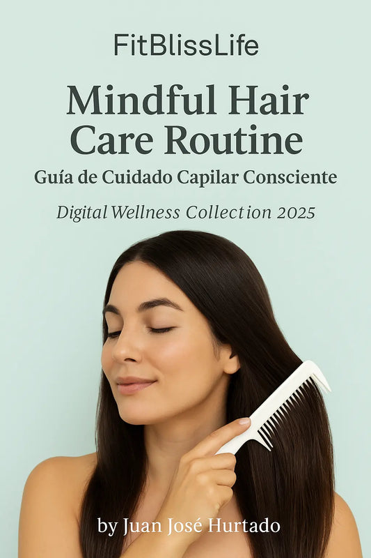 FitBlissLife – Mindful Hair Care Routine / Guía de Cuidado Capilar Consciente (E-book Digital 2025)